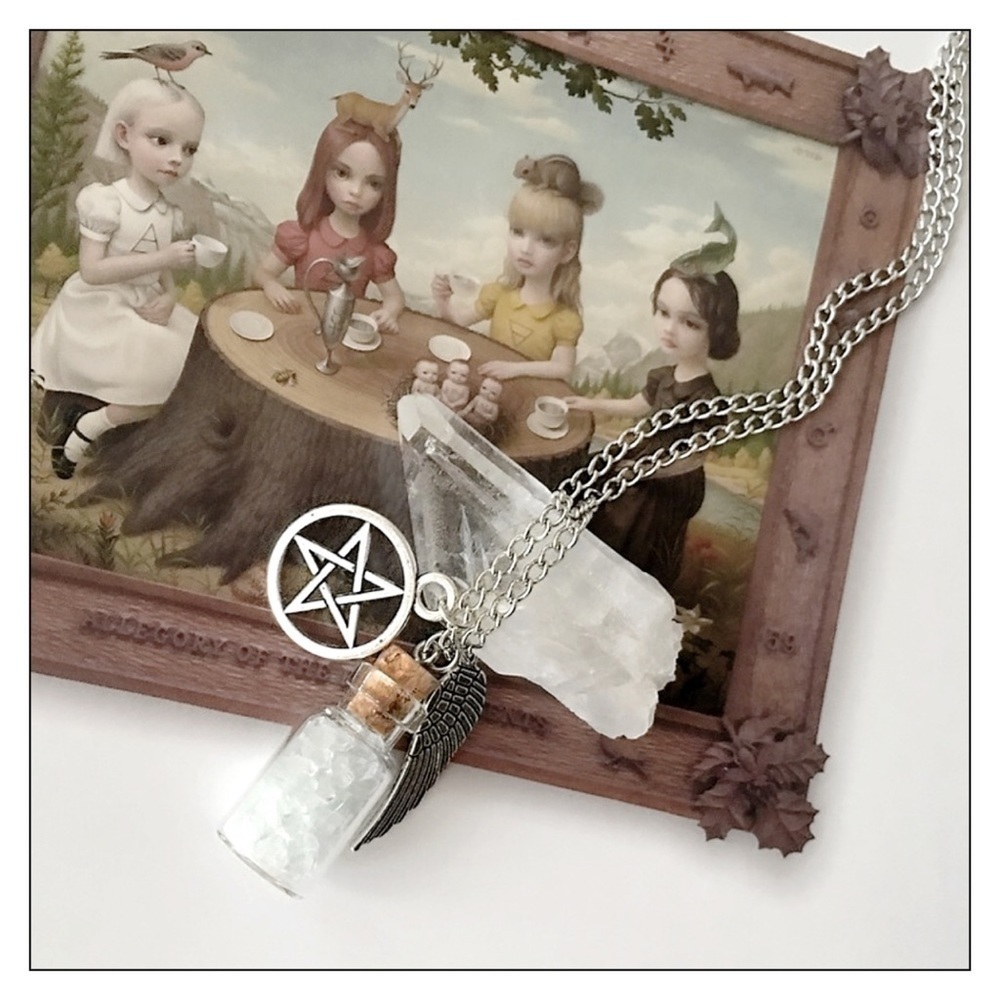 Sea Salt Purification And Protection Charm Bottle